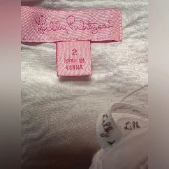 Lilly Pulitzer Marisa Hotty Pink Cherry Begonias Floral Halter Fit Flare Dress 2 - Picture 5 of 7